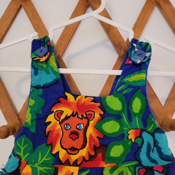 Vintage Roomie Romper reversible romper blue 3m - Picture 3 of 9